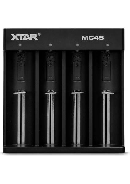 MC4S Dörtlü Li-Ion / Nı-Cd / Nı-Mh Pil Şarj Cihazı