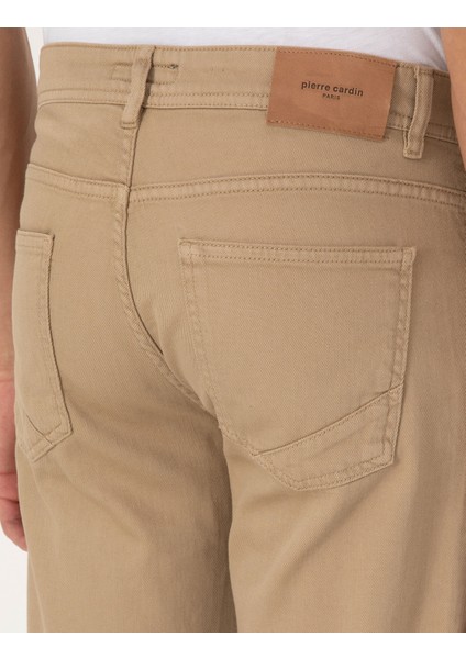 Erkek Bej Slim Fit Jean Pantolon 50317312-VR011