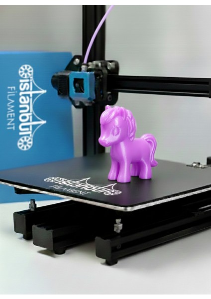 3D Baskı Pla Silk+ Lila Parlak Filament 1 kg Ø 1,75MM ± 0,05 mm fiyatları