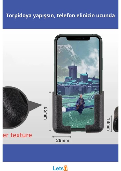 Kolay Kurulumlu Yatay Dikey Araç Torpido Telefon Standı 2 Adet fiyatları