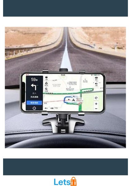 Uv Dayanıklı Kaymaz Silikon Pedli Çok Amaçlı Araç Gösterge Paneli Telefon Tutucu fırsatları