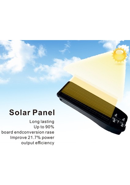 Güneş Enerjili Profesyonel Sokak Aydınlatması Uzaktan Kumandalı Sensörlü LED Projektör IP65 indirimleri