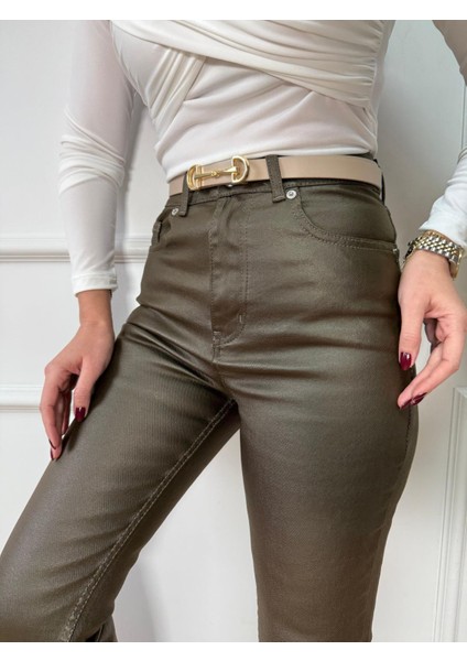 Haki Yeni Mumlu Jean modelleri