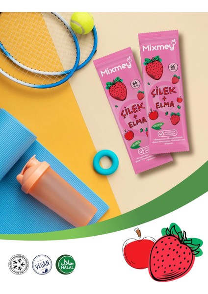 Çilek Meyve Barı 288 Adet | Sağlıklı Atıştırmalıklar – Vegan, Glutensiz (20GR x 288 Adet) fırsatları