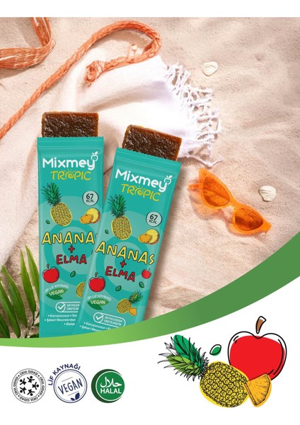 Ananas Meyve Barı 288 Adet | Sağlıklı Atıştırmalıklar – Vegan, Glutensiz (20GR x 288 Adet) fırsatları