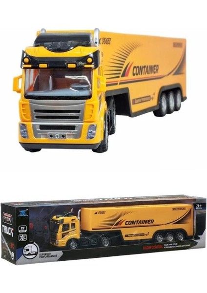 Kumandalı Oyuncak Büyük Boy Işıklı Pilli 4 Fonksiyonlu Dorseli Tır fiyatları