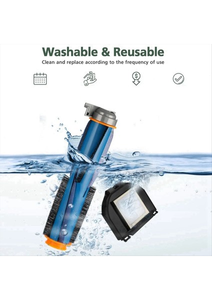 Shark RV2310 RV2310AE Matrix Robot Süpürge Vakum Ana Fırça Filtresi Yedek Parça Aksesuarları (Yurt Dışından) fırsatları