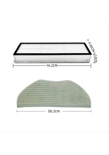 Robotlu Süpürge Için S10T STFCR01SZ Robotik Elektrikli Süpürge Ana Fırça Paspas Bezi Yan Fırça Hepa Filtre Değiştirme (Yurt Dışından) modelleri