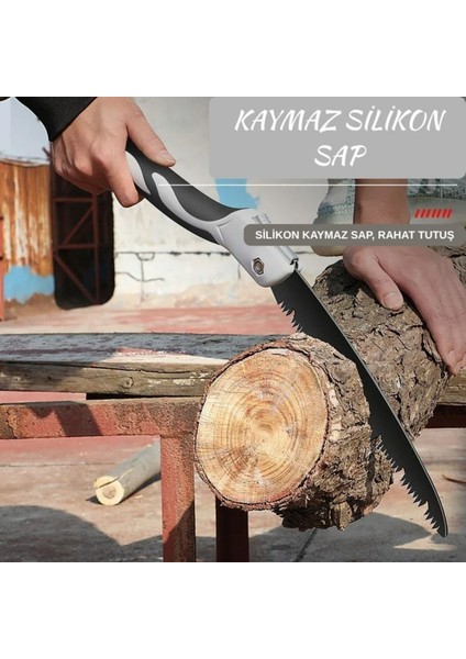 Katlanabilir Budama-Kamp Testere,ergonomik Silikon Sap,odun Kesme Aracı fırsatları