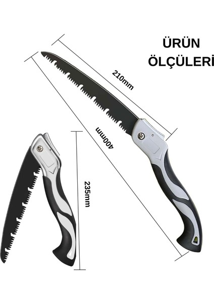 Katlanabilir Budama-Kamp Testere,ergonomik Silikon Sap,odun Kesme Aracı indirimleri