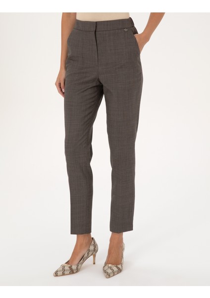 Kadın Vizon Kumaş Pantolon 50296917-VR052 fiyatları