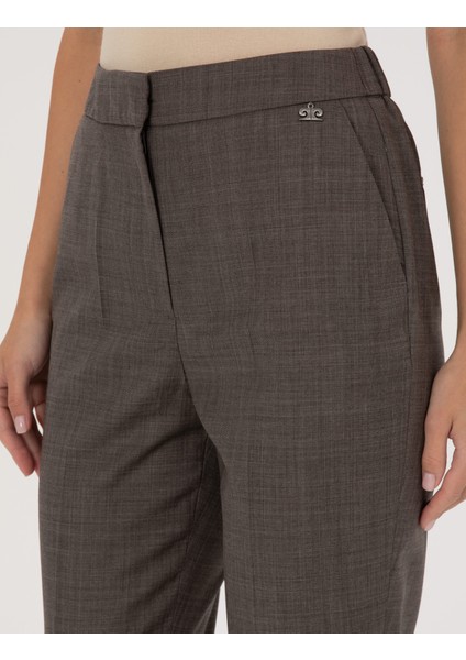 Kadın Vizon Kumaş Pantolon 50296917-VR052 indirimleri