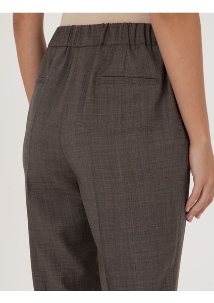 Kadın Vizon Kumaş Pantolon 50296917-VR052