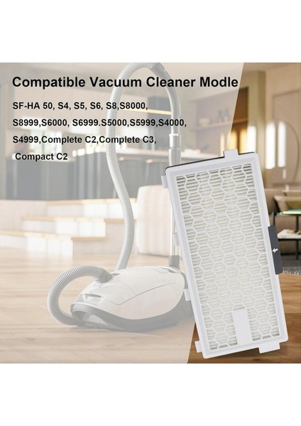Miele Elektrikli Süpürge HA50 S4 S5 S6 S8 S8000 S8999 S6000 S6999 Serisi Için Active Airclean SF-HA50 Filtresi, Komple C2 C3 (Yurt Dışından) fiyatları