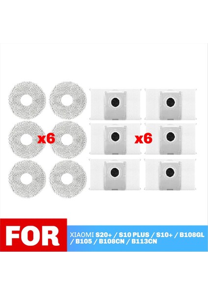 Ecovacs T50 Omnı / T50 Pro Omnı/ecovacs Deebot T50 Max Aksesuarları Ana Yan Fırça Filtre Paspas Bezi Toz Torbası (Yurt Dışından)