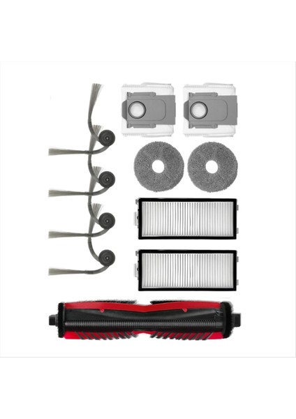 Roborock Saros Z70/SAROS Z70 Ultra Elektrikli Süpürge Parçaları Için 11 Adet Ana Yan Fırça Filtresi, Paspas Pedleri ve Toz Torbaları Yedek Parçası (Yurt Dışından) fiyatları
