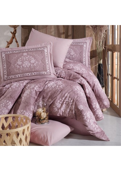 Ranforce %100 Pamuk Çift Kişilik Nevresim Takımı Zahara V1 Kahve fiyatları