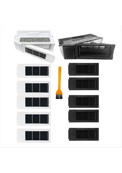 Ecovacs Deebot X2 / X2 Pro / X2 Omni Robot Süpürge Toz Kutusu Aksesuarları Yedek Parçaları (Yurt Dışından)