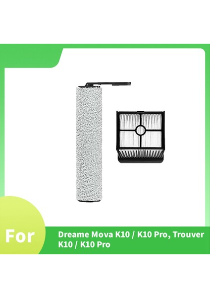 Dreame Mova K10 / K10 Pro/trouver K10 / K10 Pro Elektrikli Süpürge Aksesuarları Ana Fırça ve Filtreler (Yurt Dışından) fiyatları