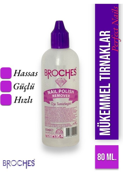 Aseton / Oje Çıkarıcı 80 Ml.