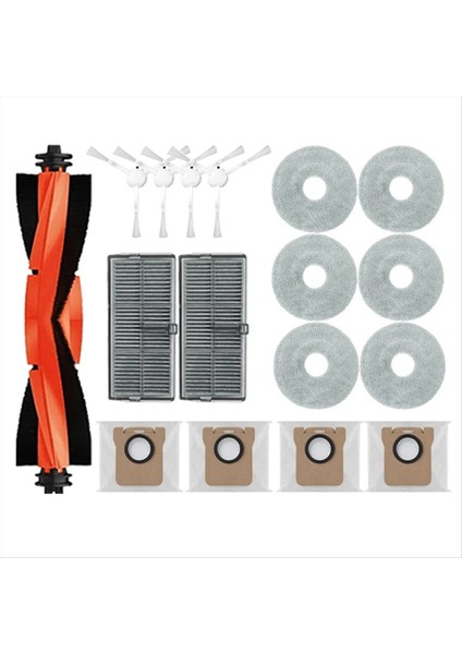 M30S D103CN Robot Vakum Yedek Parça Sarf Malzemeleri Hepa Filtre Paspas Bezi Toz Torbası Aksesuarları (Yurt Dışından)