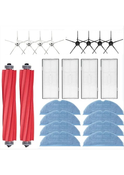 S7 S70 S75 S7MAX S7 Maxv Ultra T7S Artı S7 Pro Ultra Aksesuarları Hepa Filtre Mops Robotlu Süpürge (Yurt Dışından)