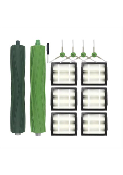 Irobot Roomba Combo J7 + J9+ Yedek Parçaları Süpürge Elektrikli Süpürge Ana Yan Fırça Hepa Filtre Aksesuarları (Yurt Dışından)