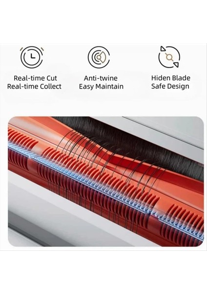 Xıaomı Mijia M30/M30S/M40/H40/X10+/X20+/S10+/S20+X20 MAX/X20 Pro Elektrikli Süpürge Fırçası Için Karışmayan Rulo Fırça (Yurt Dışından) fırsatları