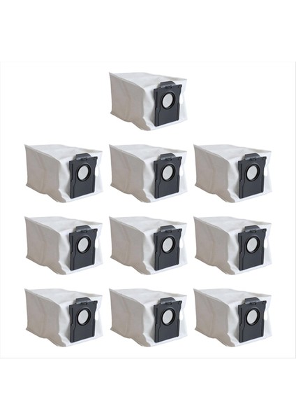 Dreame Mova Z50 Ultra/z5 Pro/z5 Elektrikli Süpürge Parçaları Için Yedek Parça Toz Torbası Dokumasız Çöp Torbaları 10 Adet (Yurt Dışından)