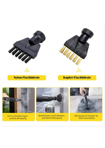 Karcher Buharlı Temizleyiciler Sc1, Sc2, Sc3, Sc4, Sc5 Için 10 Adet Yedek Parça - Nozullar, Fırçalar ve Bezler Dahil (Yurt Dışından) fiyatları