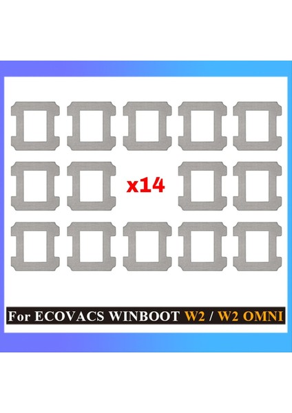Ecovacs Wınbot W2 Omnı / W2 Pro / W2 Pro Omnı Vakum Parçaları Yedek Paspas Bezi Paspas Pedi Aksesuar Kiti Için Uygundur (Yurt Dışından) fiyatları