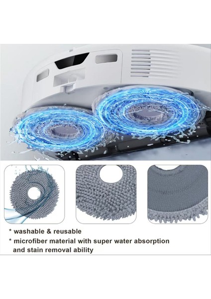 Roborock Saros 10R/S9 Maxv SLIM/G20S Ultra Aksesuarları Ana Yan Fırça Paspas Hepa Filtre Toz Torbası Elektrikli Süpürge Parçaları (Yurt Dışından) fırsatları