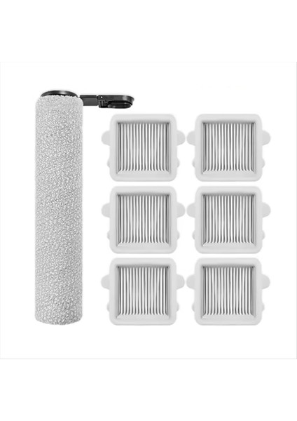 Roborock F25/F25 LT/F25 RT/F25 ACE/F25 Ace COMBO/F25 COMBO/F25 Alt Yedek Parçaları Için Rulo Fırça Hepa Filtresi (Yurt Dışından)