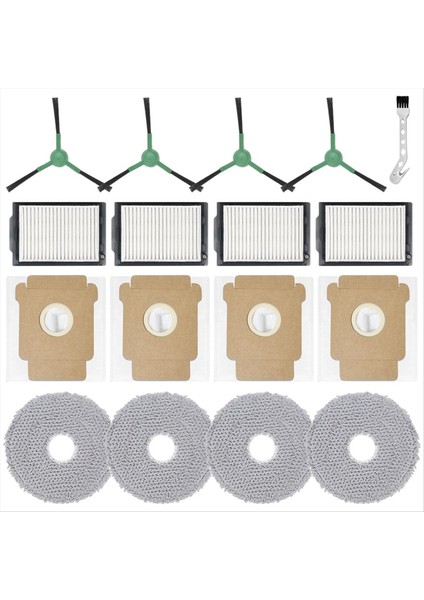 Irobot Roomba Plus 405 Combo/plus 505 Combo Elektrikli Süpürge Yedek Parçaları ve Toz Torbaları Için Aksesuar Yedek Parçaları (Yurt Dışından)