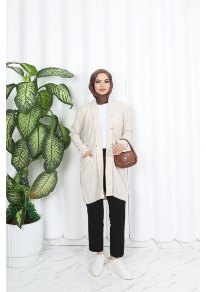 Kuşgözü Detaylı Bağcıklı Hırka modelleri