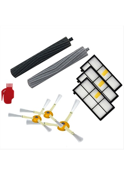 Süpürme Robotu Için Uygun 800 860 870 880 960 Yedek Parça Yedek Aksesuar Seti 9 Adet (Yurt Dışından)