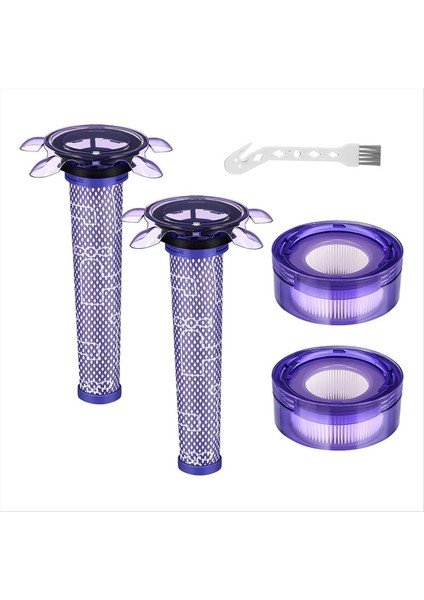 V8 Akülü Elektrikli Süpürge Için Vakum Filtresi Değiştirme Kiti Model SV25, V8 Focus Yatak El Süpürgesi (Yurt Dışından)