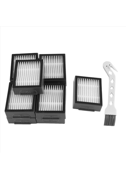 I&e Serisi E5 E6 E7 I3 I3+ I4 I6 I6+ I7 I7+ I8 I8+/plus Robot Süpürgeler Için 10 Paket Hepa Filtre Değişimi (Yurt Dışından)