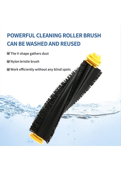 Shark Ion RV700/RV720/RV750/RV755 Robot Süpürge Parçaları Silindir Fırçaları Için 2 Adet Ana Fırça Değişimi (Yurt Dışından) fırsatları