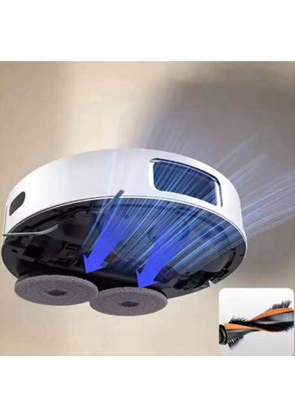 Jonr P20 Pro / T5 Pro Robot Süpürge Aksesuarları Için 32 Adet Ana Yan Fırça Hepa Filtre Paspas Bezi Toz Torbası (Yurt Dışından) fırsatları