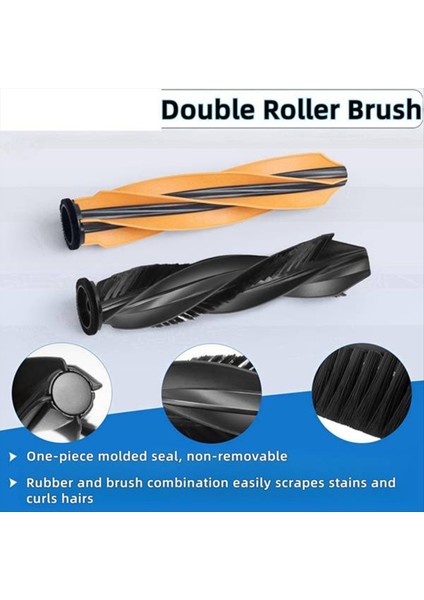 Dreame S40 Enhanced EDITION/X50 ULTRA/X50 MASTER/L50 Pro Ultra/mova V50 Ultra Elektrikli Süpürge Parçaları Için Filtreli Paspas Toz Torbası Fırçası (Yurt Dışından) modelleri