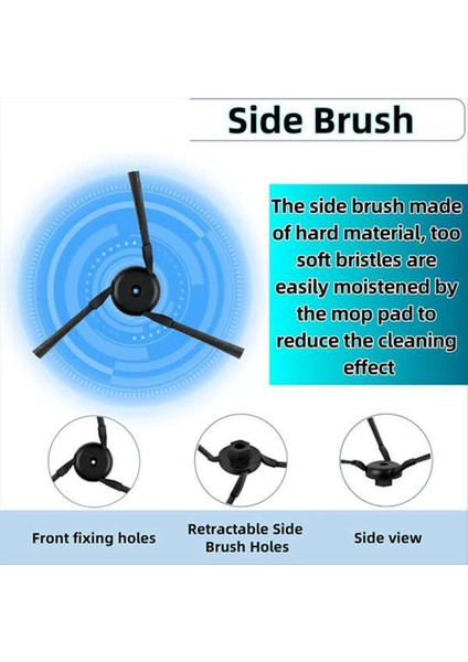 Dreame S40 Enhanced EDITION/X50 ULTRA/X50 MASTER/L50 Pro Ultra/mova V50 Ultra Elektrikli Süpürge Parçaları Için Filtreli Paspas Toz Torbası Fırçası (Yurt Dışından) fırsatları