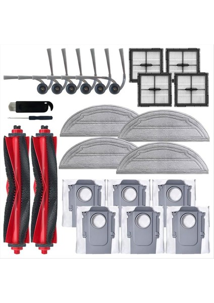 Roborock Q10 S5, Q10 S5+, Q10 X5, Q10 X5+ Robot Süpürge Yedek Parçaları Için Aksesuar Kiti (Yurt Dışından)