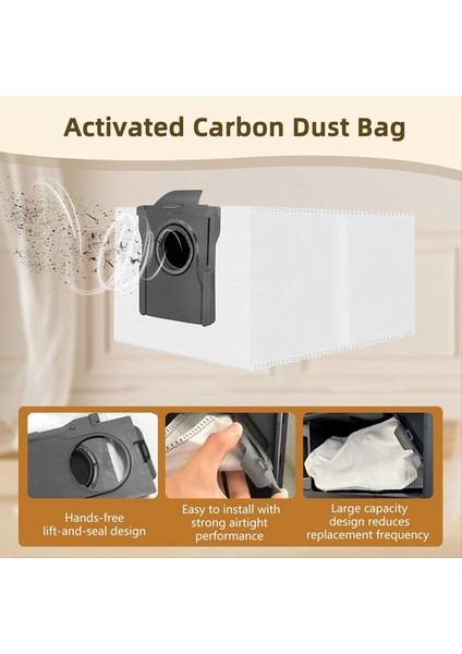 Dreame X50 Ultra COMPLETE/L50 ULTRA/X50 MASTER/L40S Pro Ultra/mova V50 Ultra Complete Elektrikli Süpürge Parçaları Fırça Paspas Filtresi (Yurt Dışından) modelleri