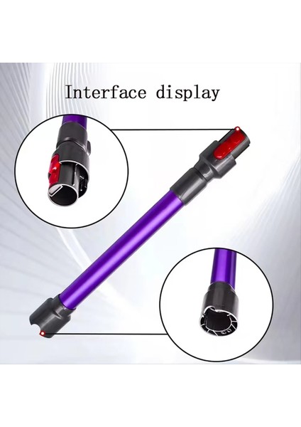 Dyson V8 V7 V10 V6 V15 Aksesuarları Metal Teleskopik Alüminyum Düz Boru Dyson V11 Yedek Parçası Için Uzatma Çubuğu (Yurt Dışından) fırsatları