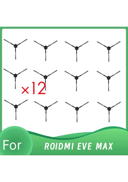 Roıdmı Eve Max Otomatik Boşaltma Robot Süpürgesi Için 12 Adet Yan Fırça, Gelişmiş Temizlik Verimliliği (Yurt Dışından)