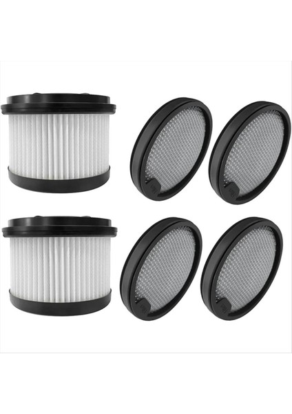 Dreame Z10 Station / U10 / U20 / P10 / P10 Pro Filtre Temizleyici Parça Değişimi Için 2 Hepa Filtre ve 4 Filtre Pamuğu (Yurt Dışından)