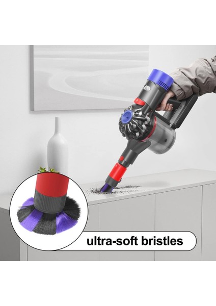 Dyson V8 V10 V11 V15 Elektrikli Süpürge Aparatı Için Iz Bırakmayan Toz Fırçası Yumuşak Kıl Çıkarma Fırçası (Yurt Dışından) fırsatları