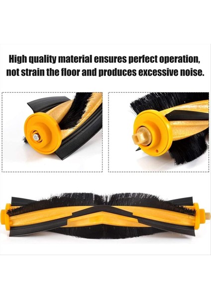 T8+ / T8 / T8 Max / N8 Plus / N8 Pro Için Robot Süpürge Yedek Ana Yan Fırça Filtresi Paspas Bezi (Yurt Dışından) fırsatları