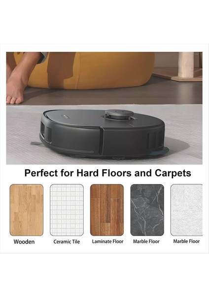 Eufy X10/X10 Pro Omni Elektrikli Süpürge Ana Yan Fırça Paspas Bezi Filtre Toz Torbası Aksesuarları Yedek Parçaları ile Uyumludur (Yurt Dışından) fırsatları